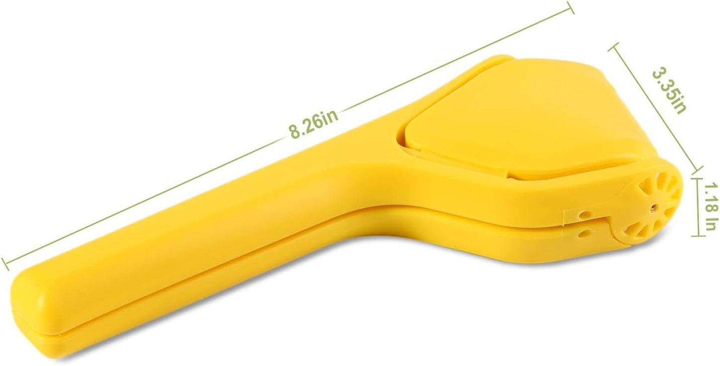 Lemon Squeezer, Effortless Manual Flat Lime Juicer Squeezer, Hand Citrus Press, Folds Design for Saving Space Storage, Easy to Make Juice from Lemon, Lime, Cirtus, Orange, Fruits